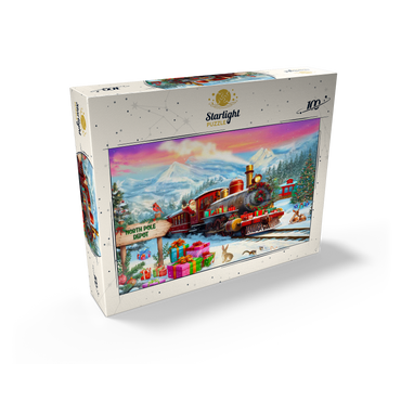 Santa Train 100 Jigsaw Puzzle box view2