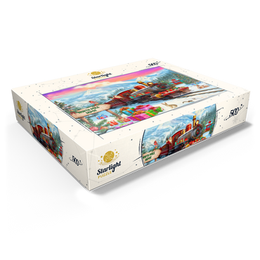 Santa Train 500 Jigsaw Puzzle box view1