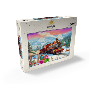Santa Train 500 Jigsaw Puzzle box view2