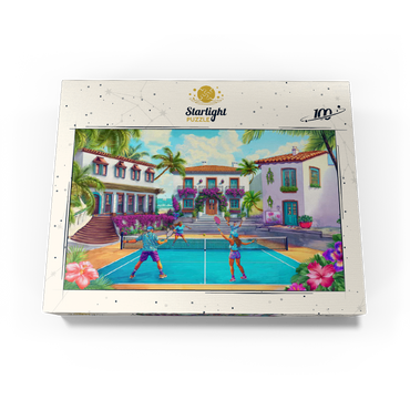Pickleball 100 Jigsaw Puzzle box view3