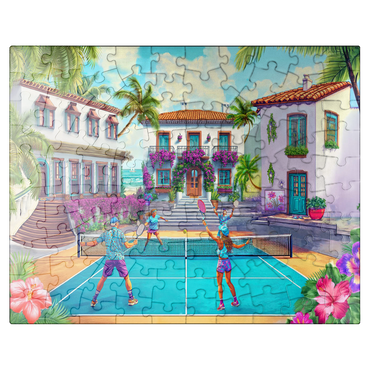 puzzleplate Pickleball 100 Jigsaw Puzzle
