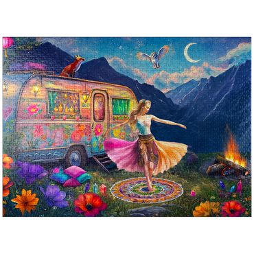 puzzleplate Flower Power 1000 Jigsaw Puzzle