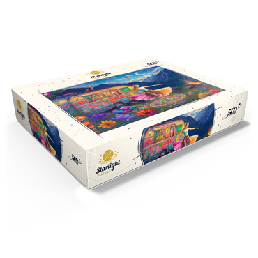Flower Power 500 Jigsaw Puzzle box view1