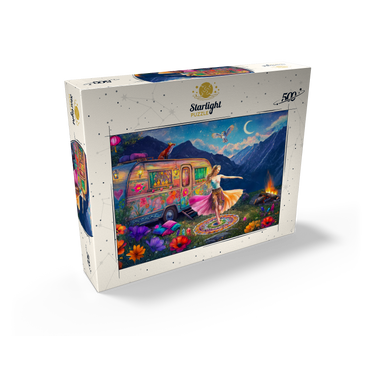 Flower Power 500 Jigsaw Puzzle box view2