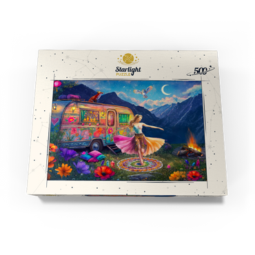 Flower Power 500 Jigsaw Puzzle box view3