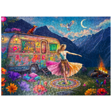 puzzleplate Flower Power 500 Jigsaw Puzzle