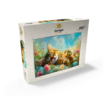 Sleeping Kitten 1 1000 Jigsaw Puzzle box view2