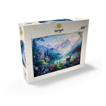Forest Deer 500 Jigsaw Puzzle box view2
