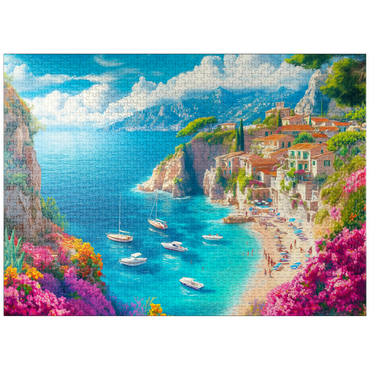 puzzleplate Summer Coast 1000 Jigsaw Puzzle