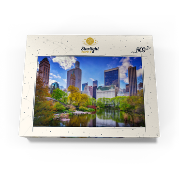 Central Park South from Gapstow Bridge 500 Jigsaw Puzzle box view3