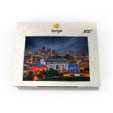 Kansas City at Night 1000 Jigsaw Puzzle box view3