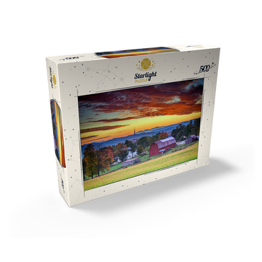 Dawn in Peacham, VT 500 Jigsaw Puzzle box view2