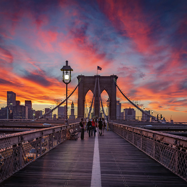 Brooklyn Sunset 1000 Jigsaw Puzzle 3D Modell