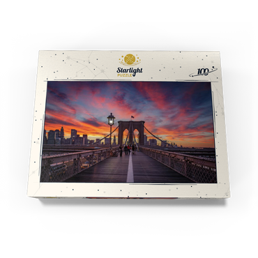 Brooklyn Sunset 100 Jigsaw Puzzle box view3