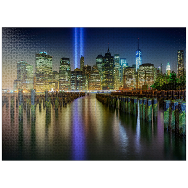 puzzleplate NYC Tribute Lights 1000 Jigsaw Puzzle