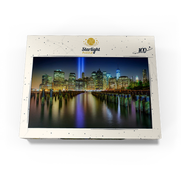 NYC Tribute Lights 100 Jigsaw Puzzle box view3