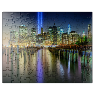 puzzleplate NYC Tribute Lights 100 Jigsaw Puzzle