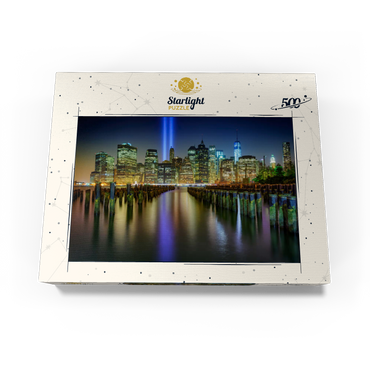 NYC Tribute Lights 500 Jigsaw Puzzle box view3