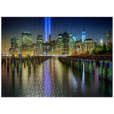 puzzleplate NYC Tribute Lights 500 Jigsaw Puzzle