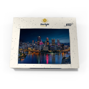 Pittsburgh Twilight 1000 Jigsaw Puzzle box view3