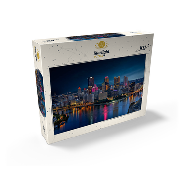 Pittsburgh Twilight 100 Jigsaw Puzzle box view2