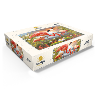 Flamingoes 1000 Jigsaw Puzzle box view1