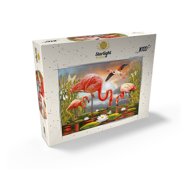 Flamingoes 1000 Jigsaw Puzzle box view2