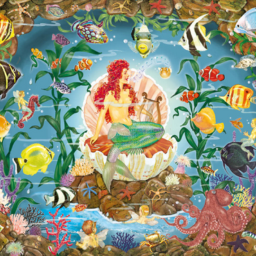 Mermaid's Song 100 Jigsaw Puzzle 3D Modell