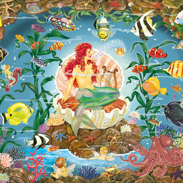 Mermaid's Song 500 Jigsaw Puzzle 3D Modell