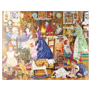 puzzleplate Grandpa's Birthday Kitten 100 Jigsaw Puzzle