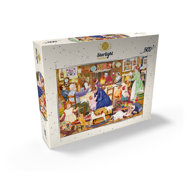Grandpa's Birthday Kitten 500 Jigsaw Puzzle box view2