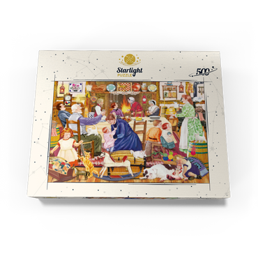Grandpa's Birthday Kitten 500 Jigsaw Puzzle box view3