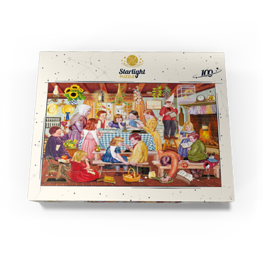 Miss Prinn's Prairie School 100 Jigsaw Puzzle box view3