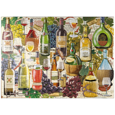 puzzleplate Wine Puzzle 1000 Jigsaw Puzzle