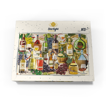 Wine Puzzle 100 Jigsaw Puzzle box view3