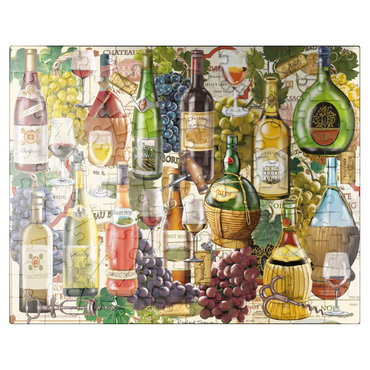 puzzleplate Wine Puzzle 100 Jigsaw Puzzle