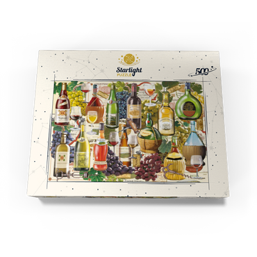 Wine Puzzle 500 Jigsaw Puzzle box view3