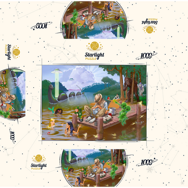 While you were sleeping 1000 Jigsaw Puzzle box 3D Modell