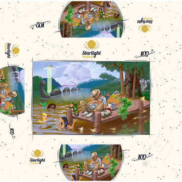 While you were sleeping 100 Jigsaw Puzzle box 3D Modell