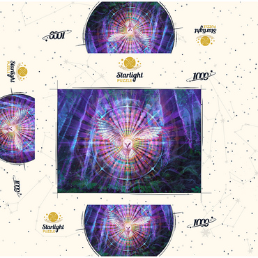 Night Vision 1000 Jigsaw Puzzle box 3D Modell