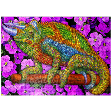 puzzleplate Jackson's Chameleon 500 Jigsaw Puzzle