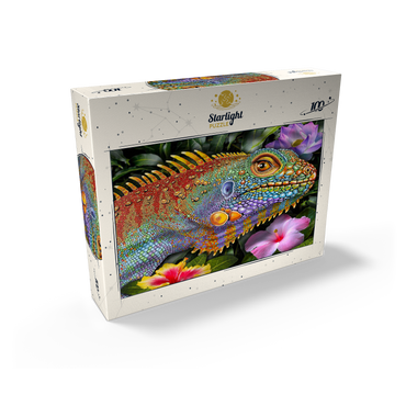 Iguana 2 100 Jigsaw Puzzle box view2