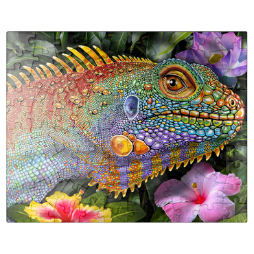 puzzleplate Iguana 2 100 Jigsaw Puzzle