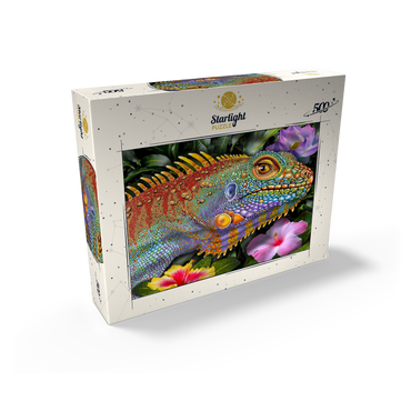 Iguana 2 500 Jigsaw Puzzle box view2
