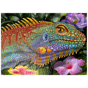puzzleplate Iguana 2 500 Jigsaw Puzzle