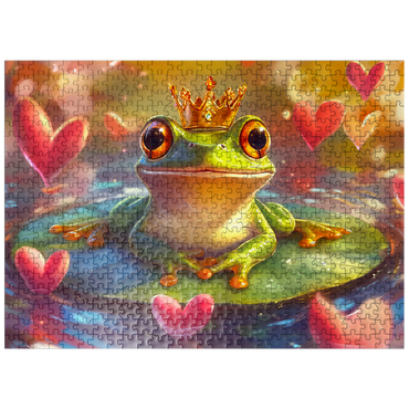 puzzleplate Frog Prince 500 Jigsaw Puzzle