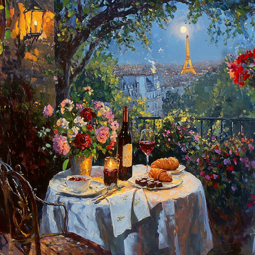 City of Love 100 Jigsaw Puzzle 3D Modell