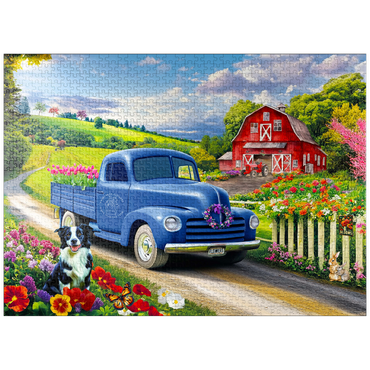 puzzleplate Flower Farm 1000 Jigsaw Puzzle