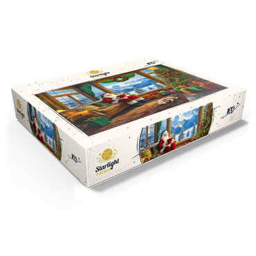 Santa Lodge 100 Jigsaw Puzzle box view1