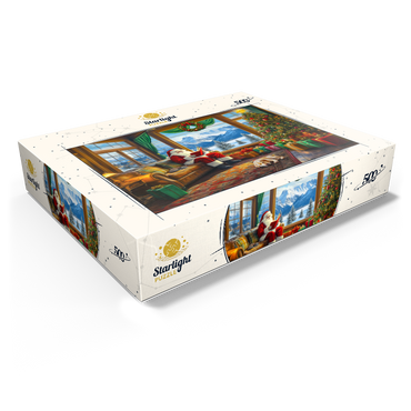 Santa Lodge 500 Jigsaw Puzzle box view1